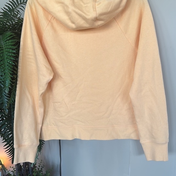 NWOT Calvin Klein Performance Pullover Hoodie Sweatshirt Activewear Light Orange - Picture 12 of 14